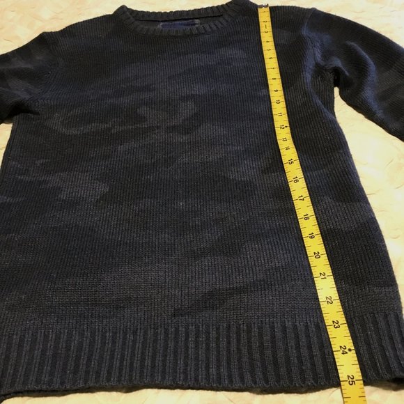 Vintage Y2K Grey Army Camo Grungy Knit Sweater - Picture 14 of 14